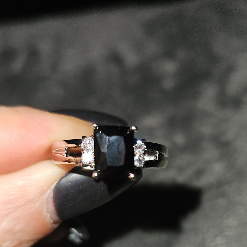 Elegant Black Onyx Ring